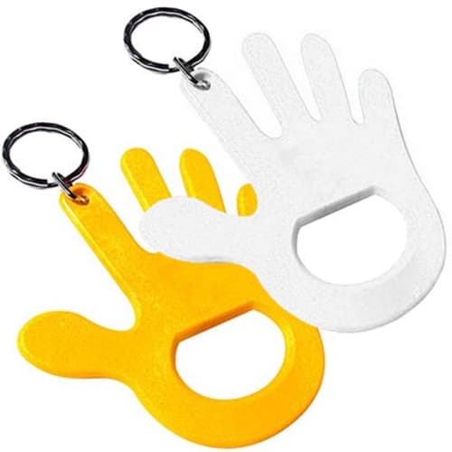 Hand Bottle Opener Keyrings