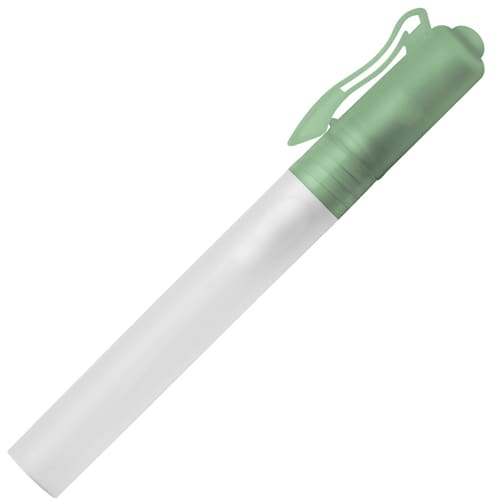 Custom Printed Hand Sanitiser Tubes with Green Lids from Total Merchandise