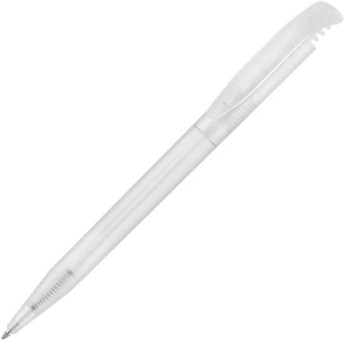 Promotional Harrier Nouveau Frost Ballpens in White from Total Merchandise