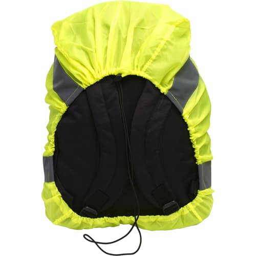 Custom Hi Vis Backpack Covers Printed with Your Logo from Total Merchandise