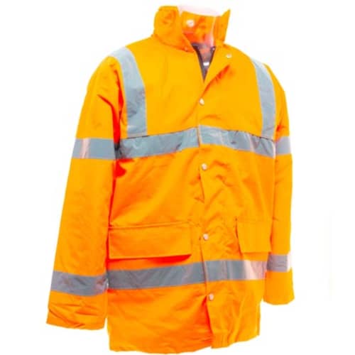 Hi Vis Safety Jackets in Orange