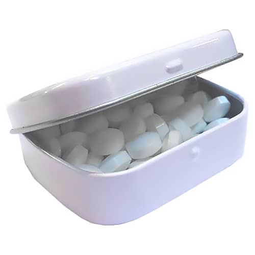 Promotional Hinged Mint Tins for business gifts