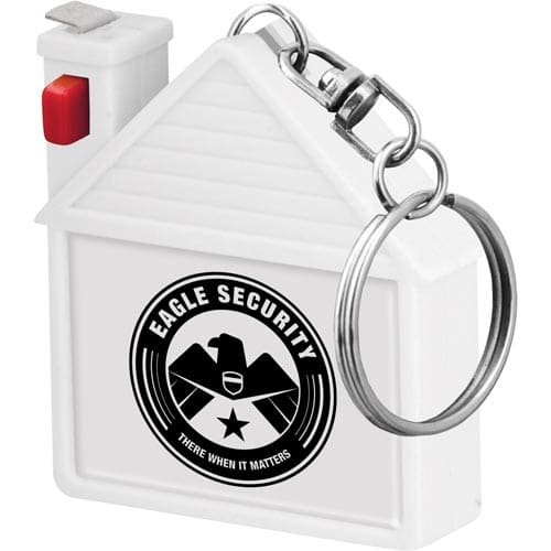 House Shaped Tape Measure Keyrings