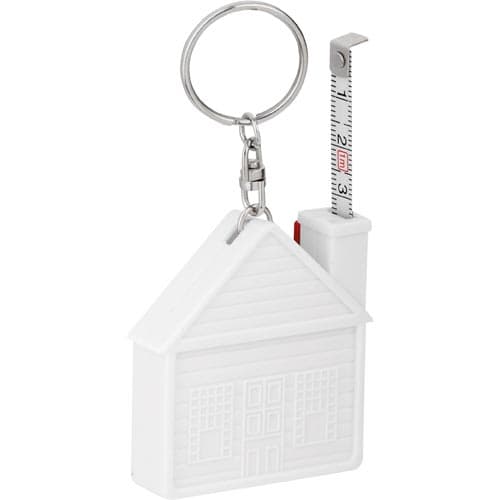 House Shaped Tape Measure Keyrings