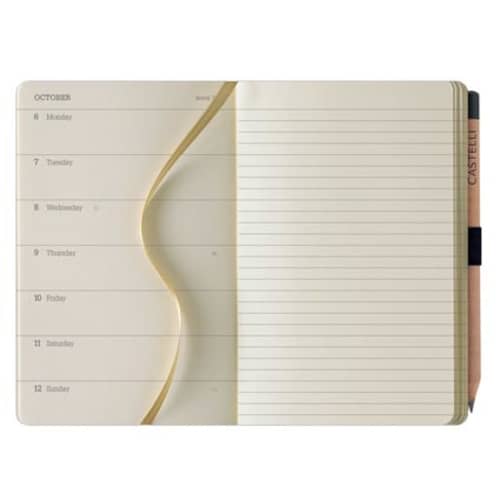 Corporate branded diary for luxury advertising campaigns