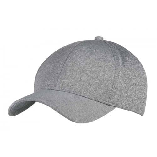 Jersey Cotton Caps in Grey Melange