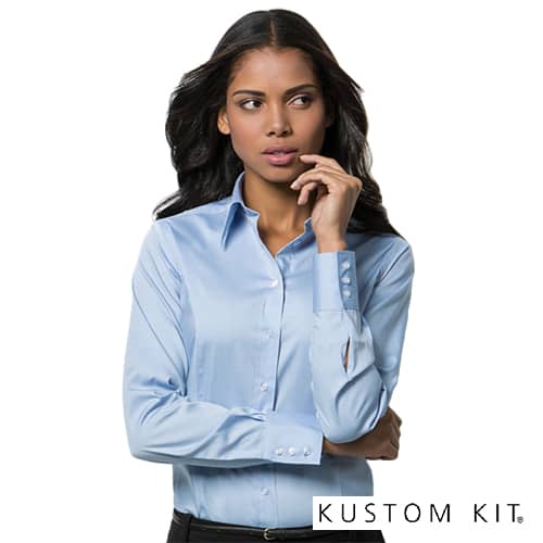 Kustom Kit Ladies Long Sleeve Shirts