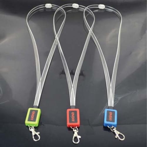 Personalised Light Lanyard for Exhibition Products