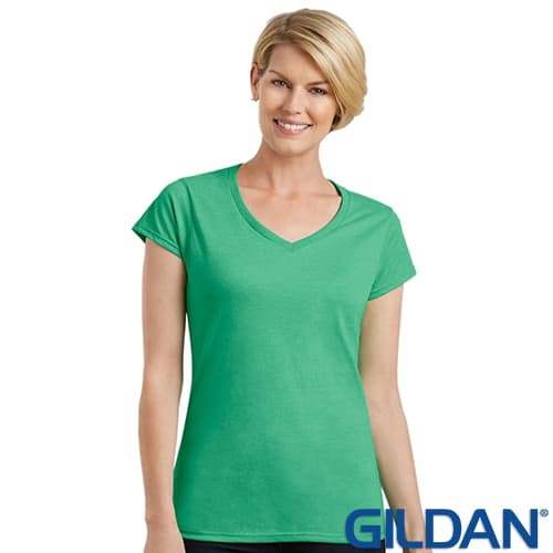 Ladies Gildan V-Neck T-Shirts