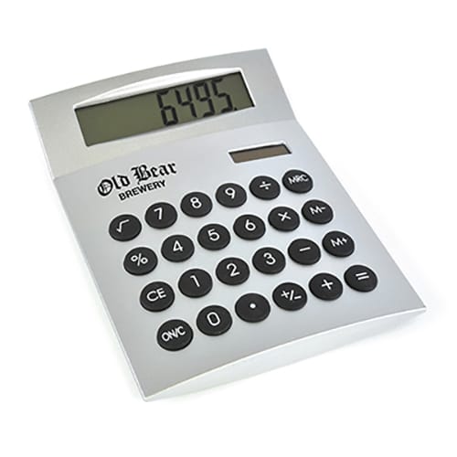 Printed Large Desk Calculators for Office Marketing