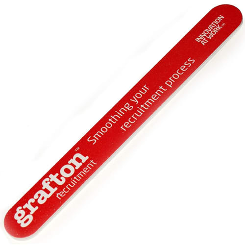 Promotional Large Nail Files printed with company logo