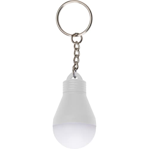 Personalised Bulb Keyfobs for Company Logos and Designs