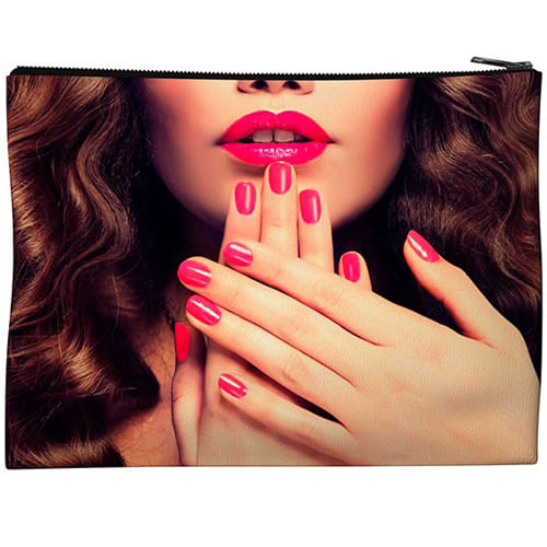 Branded Cosmetic Bags or Make-up Bags with Full Colour Print by Total Merchandise