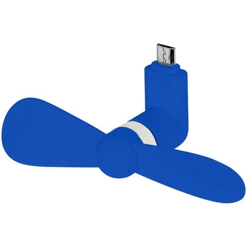 Micro USB Fans in Blue