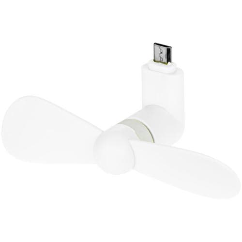 Micro USB Fans in White