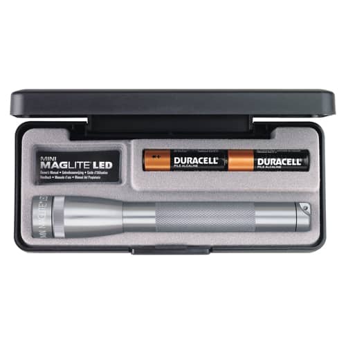 Promotional Mini Maglite LED AA Torch in Grey from Total Merchandise