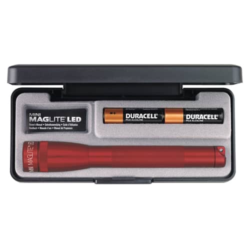 Promotional Mini Maglite LED AA Torch in Red from Total Merchandise