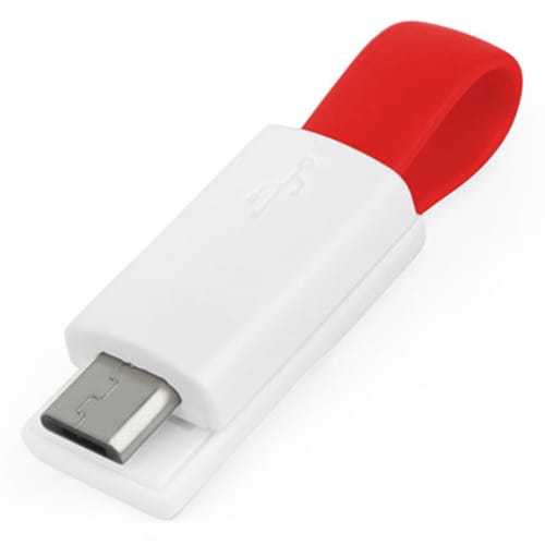 Mini Micro USB Adaptors in Red