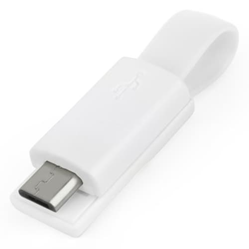 Mini Micro USB Adaptors in White