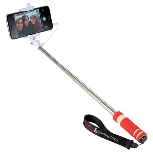 Mini Selfie Sticks in Red