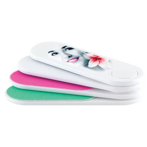 Nail File and Buffer Sets in White