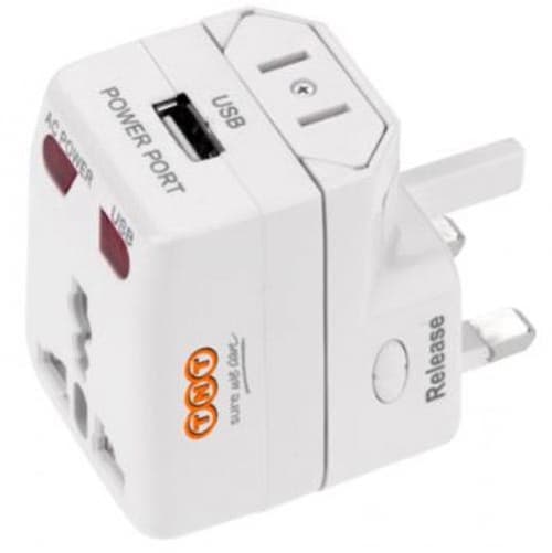 One World USB Travel Adaptors