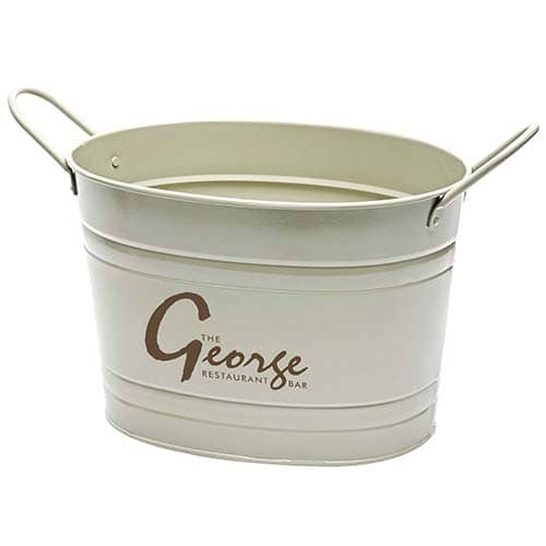 Promotional Oval Metal Buckets for Events