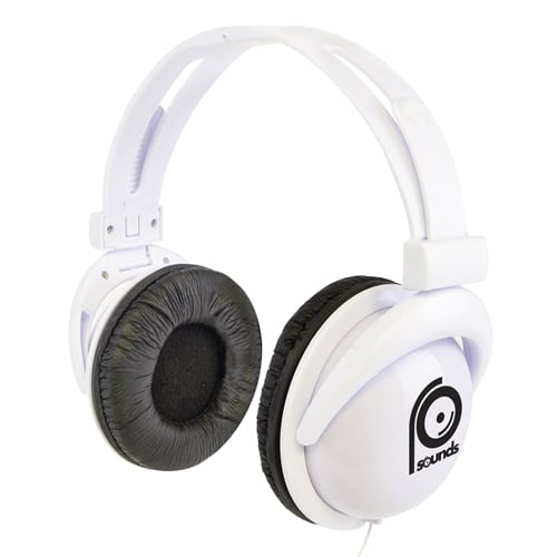 Overhead Headphones in White