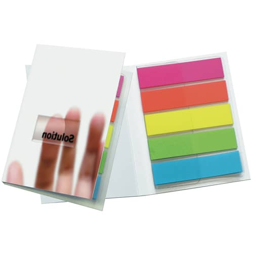 Page Flag Booklets in Multicolour