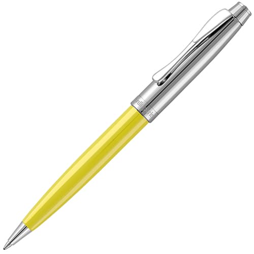 Promotional Pierre Cardin Clermont Ballpens in Yellow from Total Merchandise