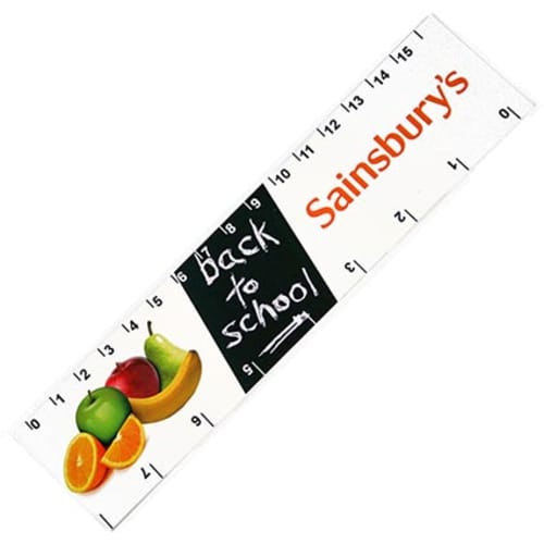 Polypropylene Bookmark Rulers