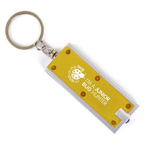 Portland Torch Keyring in Yellow