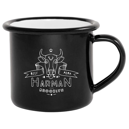 Premium Espresso Enamel Mugs