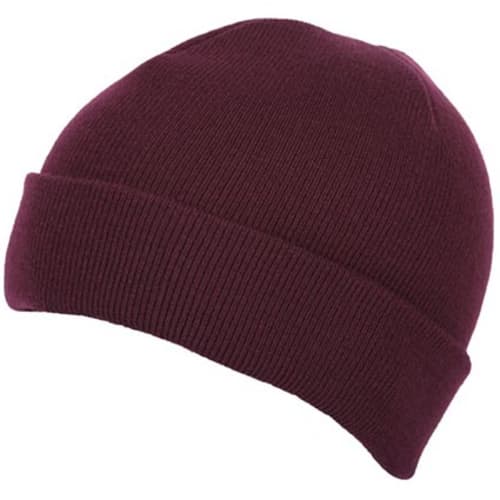 Premium Knit Beanies in Maroon