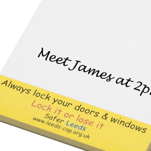 Custom Branded notepads for corporate giveaways