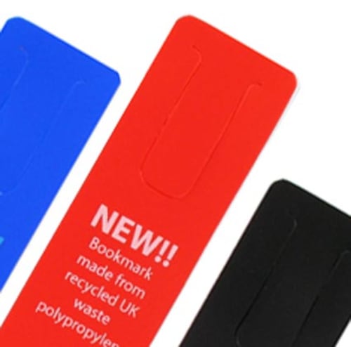 Recycled Polypropylene Bookmark