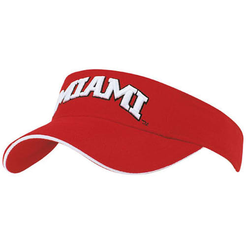 Promotional Sun Visor in Red