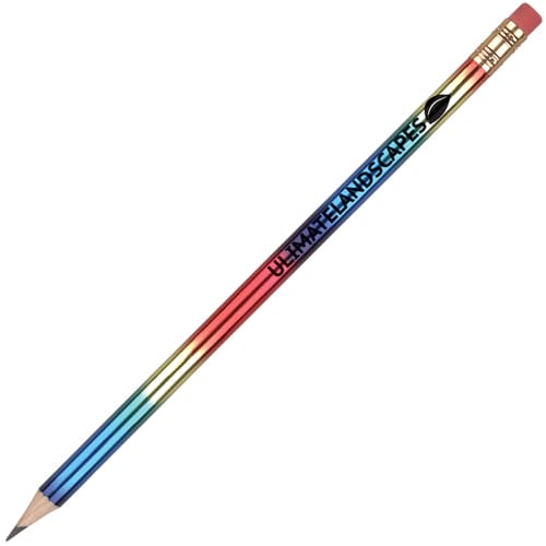 UK Printed Rainbow Pencil