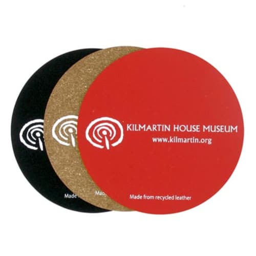 Recycled Leather Coasters