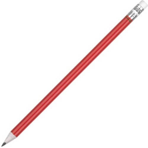 Promotional Recycled Paper Pencil in Red from Total Merchandise