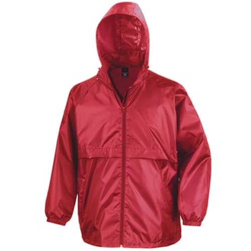 Result Windcheater Jackets in Red