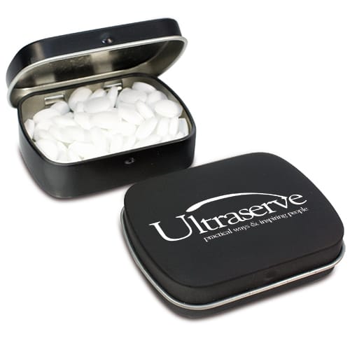 Rubber Coated Mint Tins