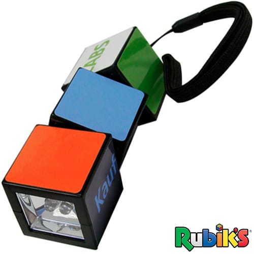 Rubiks Cube Mini Torches in Black