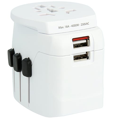 Branded Power Adaptors for Travel Products