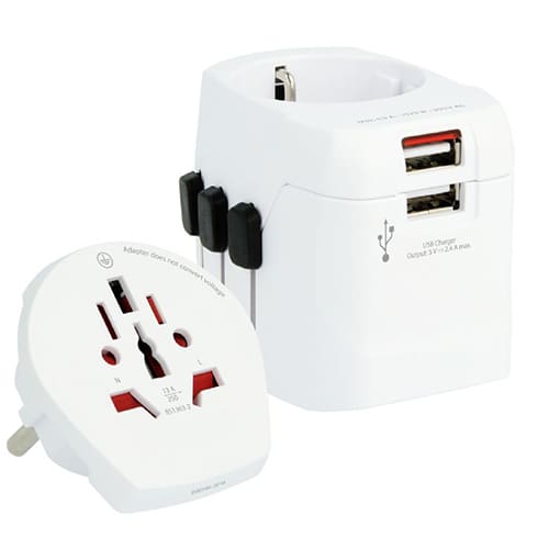 Promotional Travel Adaptor for Corporate Resale