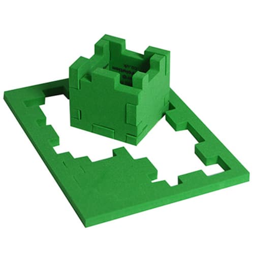 Promotional Small Snafooz Puzzle in Green Printed with Your Logo from Total Merchandise