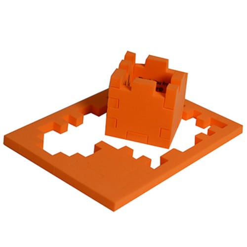Branded Small Snafooz Puzzle in Orange Printed with Your Logo from Total Merchandise