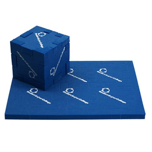 Branded Small Snafooz Puzzle in Blue Printed with Your Logo from Total Merchandise