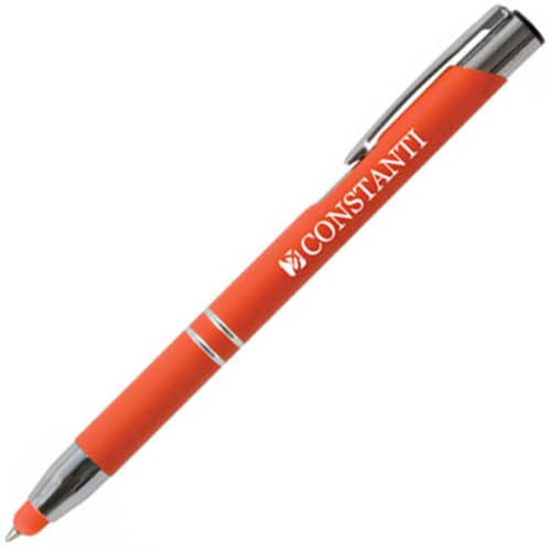 Promotional Soft Touch Stylus Ballpens for Offices