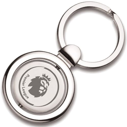 Promotional Spinning Round Sapporo Keyrings for Business Gifts